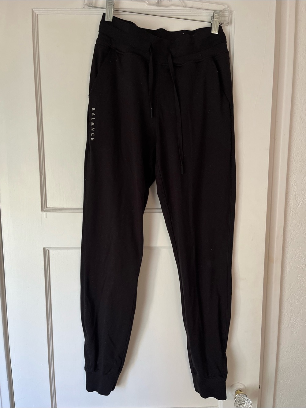 Balance Athletica Black Women's Jogger Pants with Drawstring